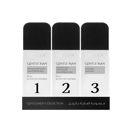 اكسبلود مجموعة العناية بالمنطقة الحساسة للرجل - 3...