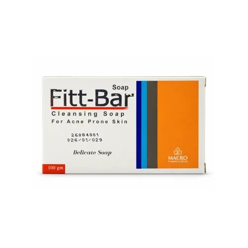 Fitt-Bar Cleansing Soap for Acne-Prone Skin - 100g