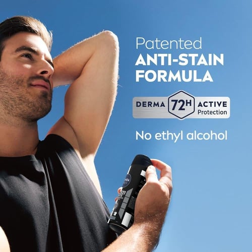 نيفيا مزيل عرق بخاخ للرجال انفيزبل للملابس البيضاء...