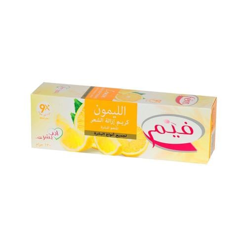 فيم كريم إزالة الشعر المنعم للبشرة برائحة الليمون...