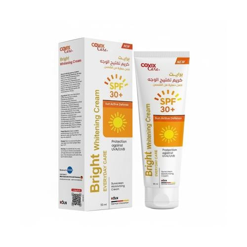 كوفيكس كير برايت كريم تفتيح الوجه بعامل حماية 30 م...