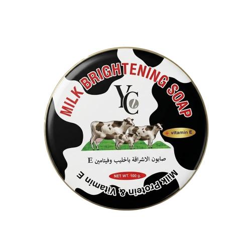 واي سي صابون الاشراقة بالحليب وفيتامين اي - 100 جم