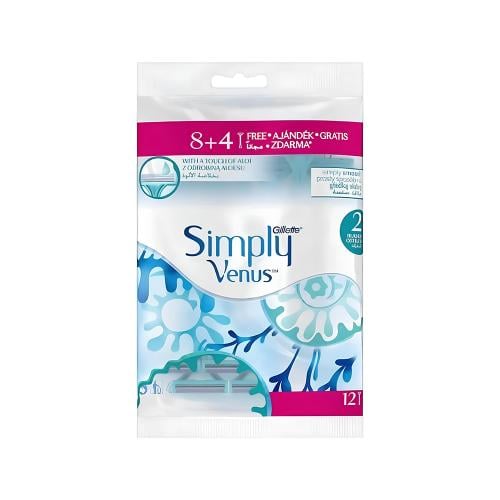 جيليت سيمبلي فينوس شفرات حلاقة تستخدم مرة واحدة -...