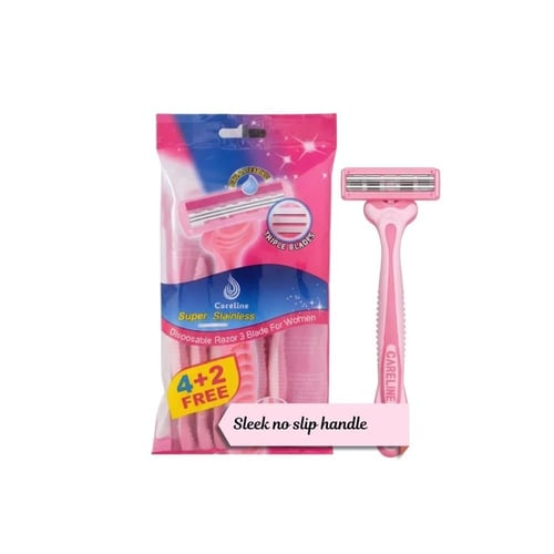 كيرلاين مكينة حلاقة للنساء 3 شفرات - 4 + 2 حبة