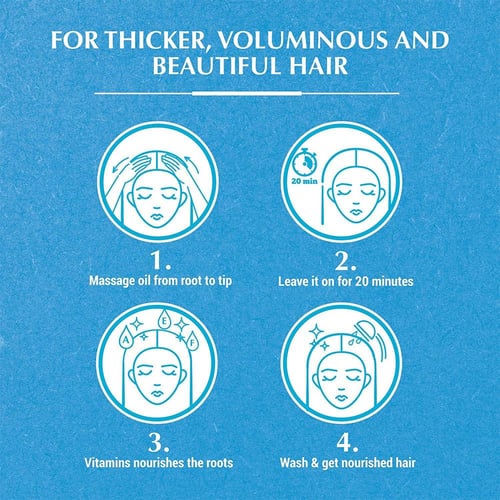 زيت فاتيكا للشعر بجوز الهند كثافة و قوة 200 مل