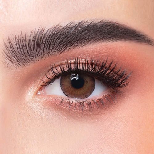 دهب عدسات لاصقة شهرية