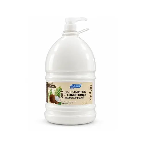 Elsada Coconut Hair Shampoo and Conditioner - 3.7...