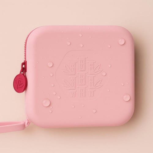 محفظة فوط لون دستي بينك - Dusty Pink