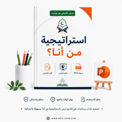 بوربوينت استراتيجية من أنا؟