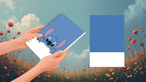 غلاف دفتر ستيتش بتصميم فريد