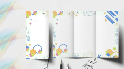 مطوية فارغة قابلة للكتابة