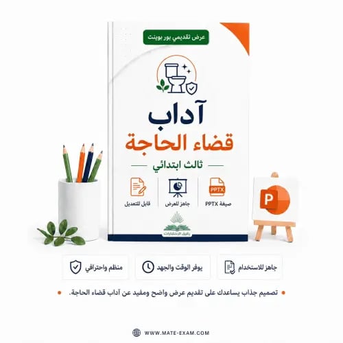 آداب قضاء الحاجة – ثالث ابتدائي.pptx