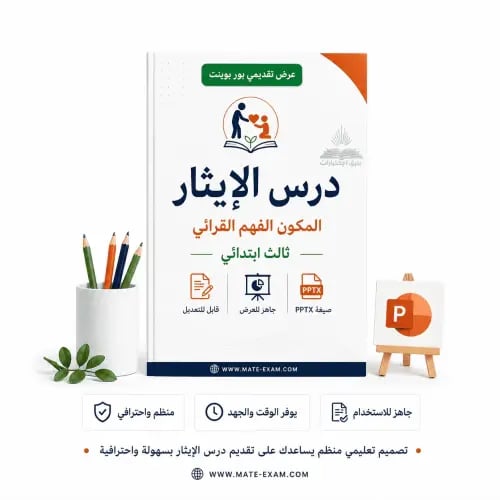 درس الإيثار – المكون الفهم القرائي – ثالث ابتدائي....