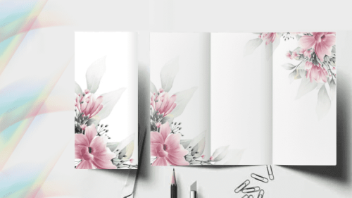 مطوية فارغة قابلة للكتابة