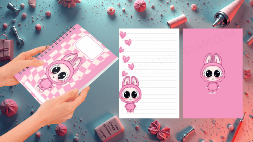 غلاف دفتر لابوبو وردي