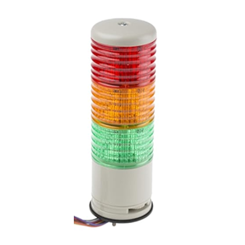 برج إشارة LED ثلاثي الألوان مع جرس - XVC6B35SK