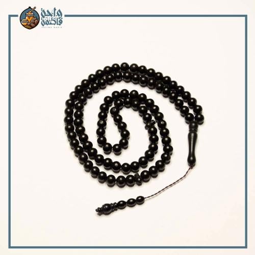 سبحة من خشب الكوك الأنيق بلون أسود