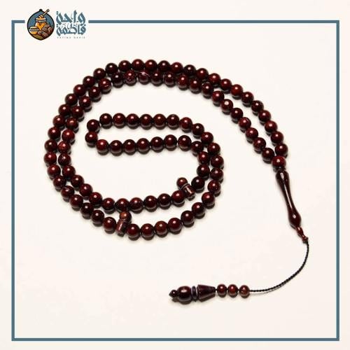 سبحة من خشب الكوك الأنيق بلون بني