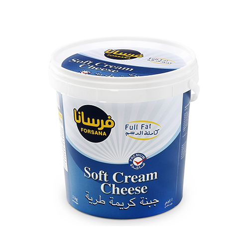 جبن كريمي فرسان 1 كجم Forsana Soft Cream Cheese