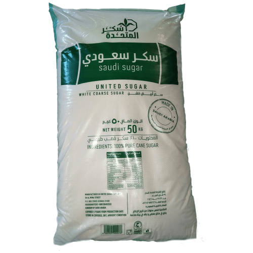 سكر سعودي خشن 50 كجم Saudi Coarse Sugar