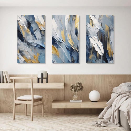 لوحة فنية كانفس ثلاث قطع