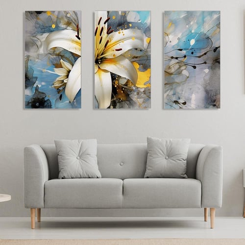 لوحة فنية كانفس ثلاث قطع