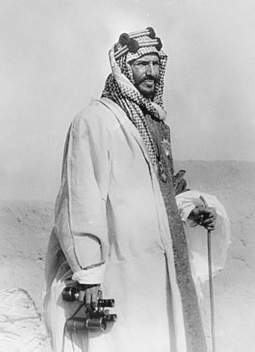 His Majesty the Founding King Abdulaziz bin Abdulrahman Al Saud, may God have mercy on him and bless his soul