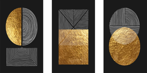 لوحة فنية كانفس ثلاث قطع