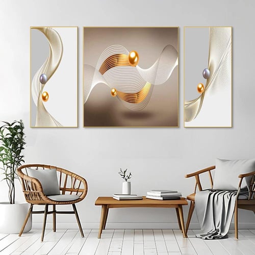 لوحة فنية كانفس ثلاث قطع