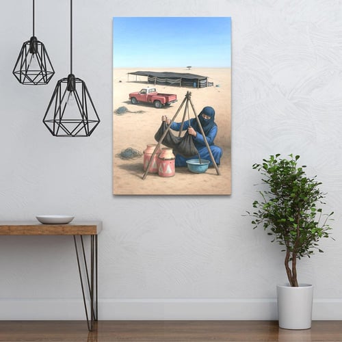 لوحة فنية كانفس