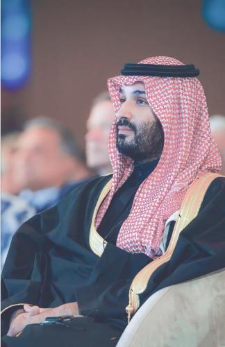 His Royal Highness Prince Mohammed bin Salman bin Abdulaziz Al Saud, Crown Prince and Prime Minister, may God preserve him.