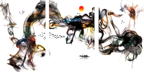 لوحة فنية كانفس ثلاث قطع