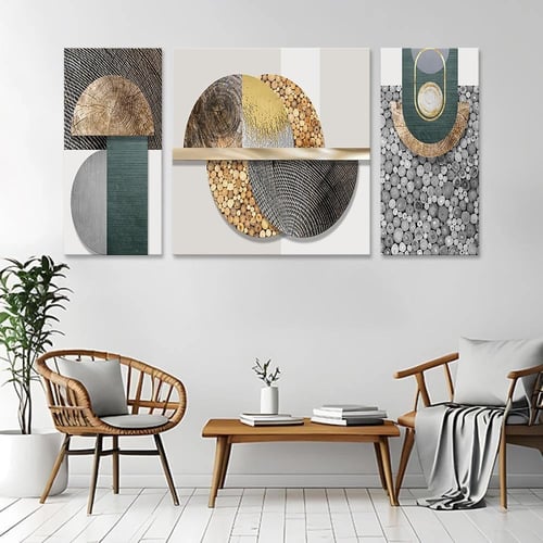 لوحة فنية كانفس ثلاث قطع