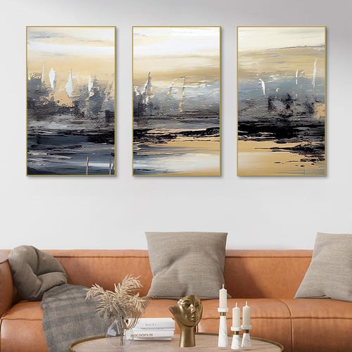 لوحة فنية كانفس ثلاث قطع