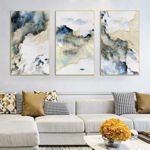 لوحة فنية كانفس ثلاث قطع