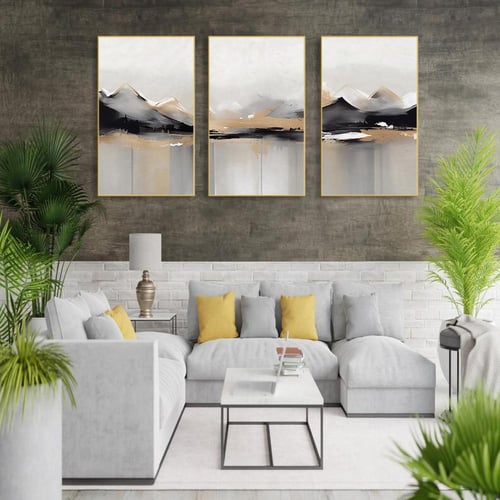 لوحة فنية كانفس ثلاث قطع