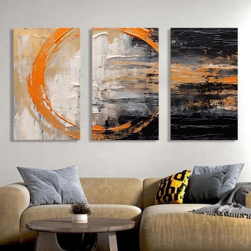 لوحة فنية كانفس ثلاث قطع