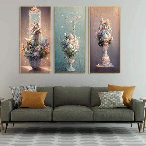 لوحة فنية كانفس ثلاث قطع