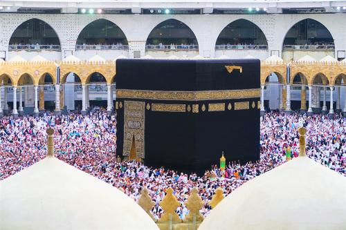 لوحة جدارية الكعبة المشرفة للمجالس