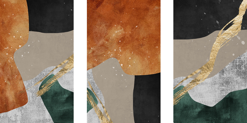 لوحة فنية كانفس ثلاث قطع