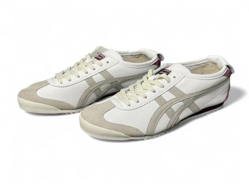 سنيكرز اونيتسوكا تايجر ميكسيكو 66 - ابيض مع نبيتى