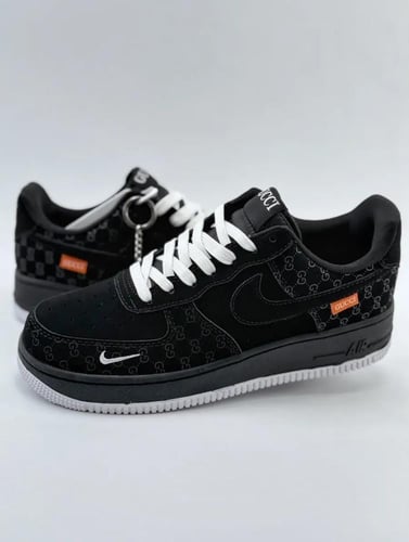 نايك اير فورس كوتشي (رمادي/أبيض)