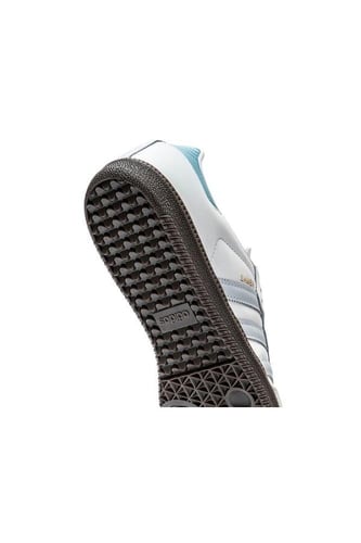 اديداس سامبا (أبيض / أزرق)