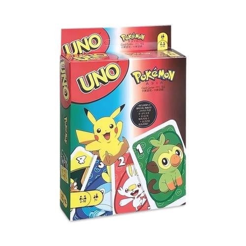 Pokemon UNO Solitaire Card Games