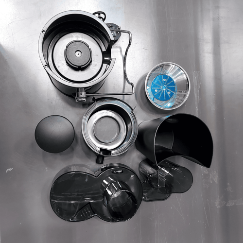 عصارة بالطرد المركزي للفواكه والخضروات الكاملة بضم...