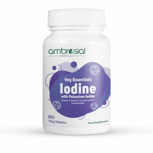 Ambrosial Iodine with Potassium Iodide- 60 Tablets