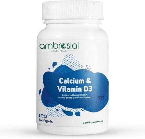 Ambrosial Calcium Vitamin D3- 120 tablets