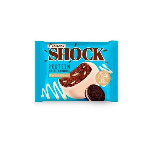 براونيز البروتين شوك بنكهة كوكيز كريم