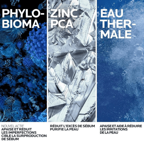 لاروش بوزيه ايفاكلار جل رغوي مطهر للبشرة الدهنية و...