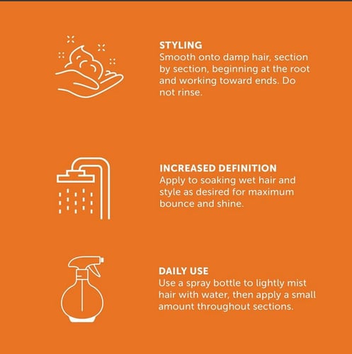 كانتو كريم للشعر الكيرلي بجوز الهند - 709 جم